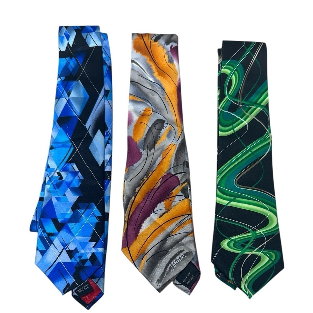 Garcia Colorful Silk Ties Set